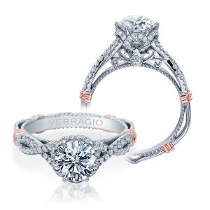 Verragio Parisian-153R Platinum Engagement Ring