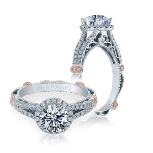 Verragio Parisian-DL107R Platinum Engagement Ring
