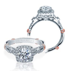 Verragio Parisian-DL109CU Platinum Engagement Ring