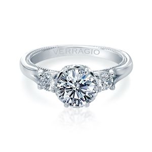 Verragio Renaissance-949R7 14 Karat Diamond Engagement Ring