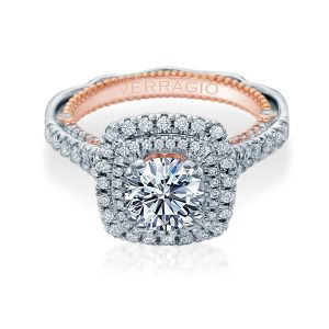 Verragio Venetian-5065CU-2WR Platinum Engagement Ring