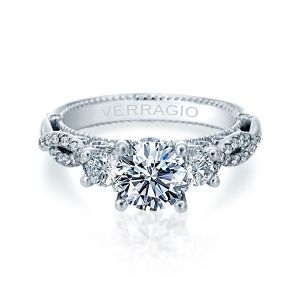 Verragio Venetian-5079R Platinum Engagement Ring