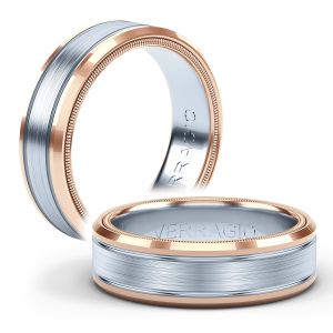 Verragio 14 Karat Wedding Band VW-7010-RWR