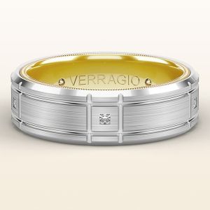 Verragio 14 Karat Wedding Band VWD-7909-2WY