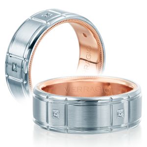 Verragio 14 Karat Diamond Wedding Band VWD-8905