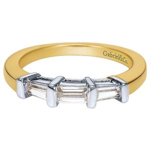 Gabriel 14 Karat Contemporary Wedding Band WB2792M43JJ