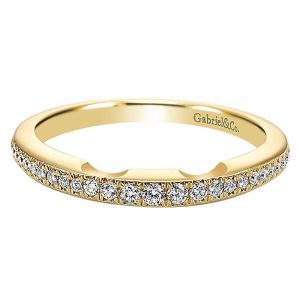 Gabriel 14 Karat Victorian Wedding Band WB4340Y84JJ