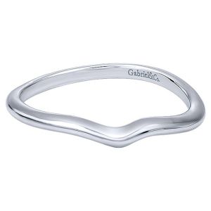 Gabriel 14 Karat Curved Matching Wedding Band WB7774W4JJJ