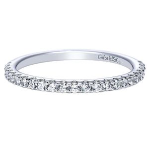 Gabriel 14 Karat Straight Matching Wedding Band WB7815W44JJ