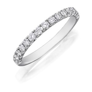 Henri Daussi WBSR Diamond Wedding Ring