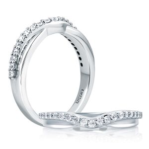 A.JAFFE 18 Karat Diamond Wedding Ring / Band WR0971