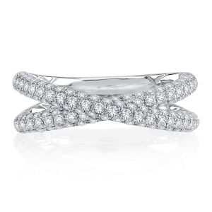 A.JAFFE 14 Karat Seasons of Love Diamond Anniversary Ring  WRC1121Q