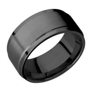 Lashbrook Z10FGEW Zirconium Wedding Ring or Band