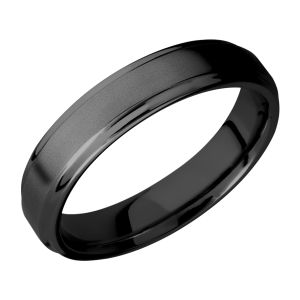 Lashbrook Z5FGE Zirconium Wedding Ring or Band