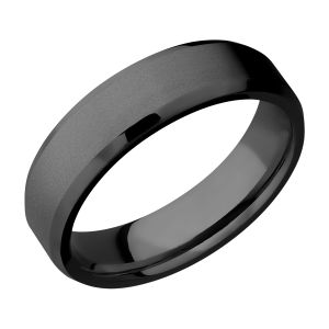 Lashbrook Z6B Zirconium Wedding Ring or Band