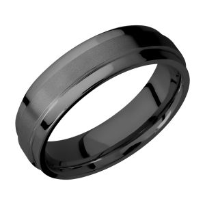 Lashbrook Z6FGEW Zirconium Wedding Ring or Band