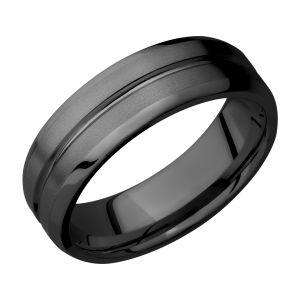 Lashbrook Z7B11U Zirconium Wedding Ring or Band