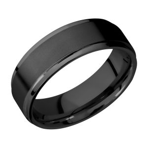 Lashbrook Z7FGE Zirconium Wedding Ring or Band