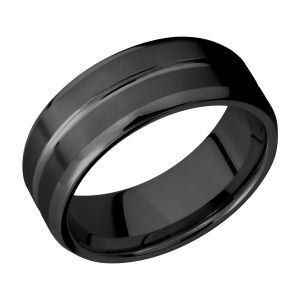 Lashbrook Z8B11U Zirconium Wedding Ring or Band