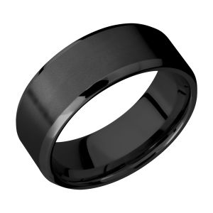 Lashbrook Z8B Zirconium Wedding Ring or Band