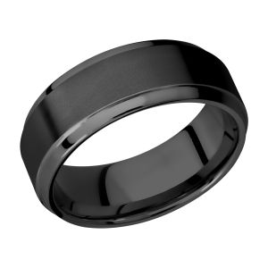 Lashbrook Z8B(S) Zirconium Wedding Ring or Band