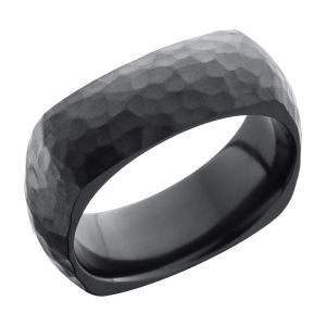 Lashbrook Z8DSQ Zirconium Wedding Ring or Band
