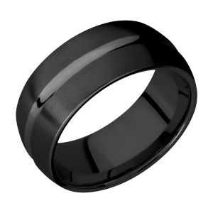 Lashbrook Z9DC Zirconium Wedding Ring or Band