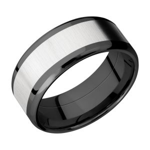 Lashbrook ZPF9B16(NS)/COBALT Zirconium Wedding Ring or Band