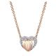 Gabriel Fashion 14 Karat Eternal Love Heart Necklace NK4618K45JJ