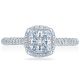 Tacori HT2547PR6 18 Karat Classic Crescent Engagement Ring