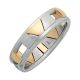 243296 Christian Bauer Platinum & 18 Karat Wedding Ring / Band