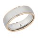 274128 Christian Bauer 14 Karat Two-Tone Wedding Ring / Band