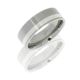 Lashbrook 7F12OC/SS SATIN Titanium Wedding Ring or Band