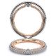 Verragio Couture-0450WSB-TT 18 Karat Wedding Ring / Band