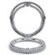 Verragio Couture-0451WSB Platinum Wedding Ring / Band