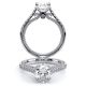 Verragio Couture-0452OV Platinum Engagement Ring