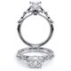 Verragio Couture-0476OV Platinum Engagement Ring
