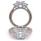 Verragio Couture-0479P-2RW 14 Karat Engagement Ring