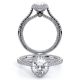 Verragio Couture-0482OV Platinum Engagement Ring