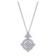 Gabriel Fashion 14 Karat Lusso Diamond Necklace NK4481W45JJ