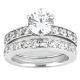 Taryn Collection Platinum Diamond Engagement Ring TQD A-6131