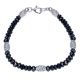 Gabriel Fashion Silver Bali Beads Bracelet TB2930SVJBS