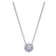 Gabriel Fashion 14 Karat Lusso Diamond Necklace NK1444W44JJ