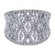 Gabriel Fashion 14 Karat Lusso Diamond Ladies' Ring LR50661W45JJ