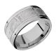 Lashbrook 10FGEW2UMIL16/METEORITE Titanium Wedding Ring or Band