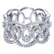 Gabriel Fashion 14 Karat Lusso Diamond Ladies' Ring LR6186W44JJ