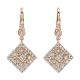 Gabriel Fashion 14 Karat Clustered Diamonds Drop Earrings EG11945K45JJ