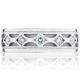 126-7WD Platinum Tacori Sculpted Crescent Wedding Ring