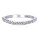 Gabriel 14 Karat Contemporary Wedding Band WB10094W44JJ