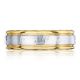 Tacori 135-7YWH 18 Karat Sculpted Crescent Wedding Ring